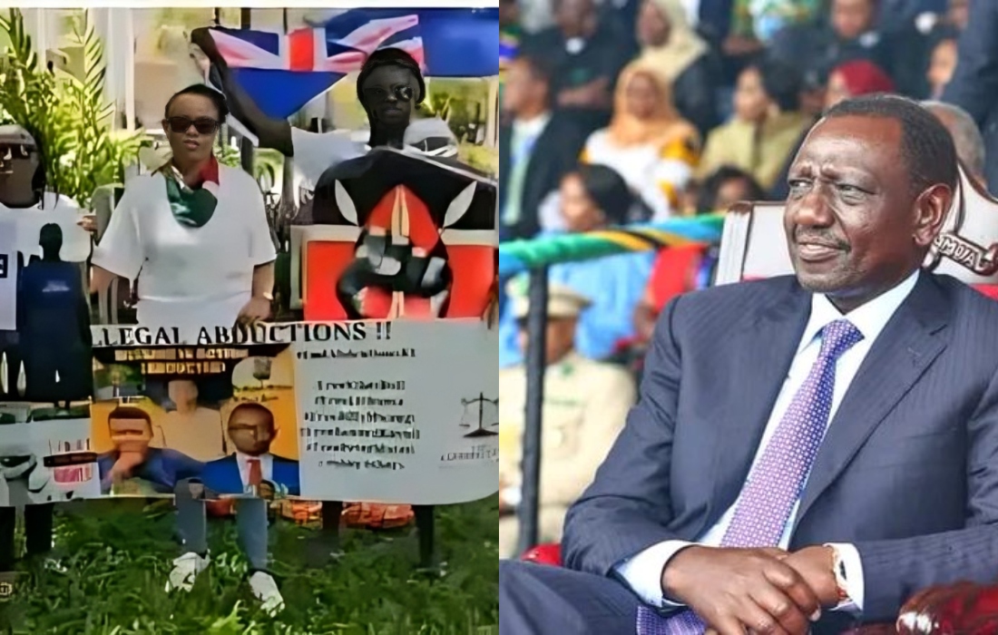 Anti-abduction protest