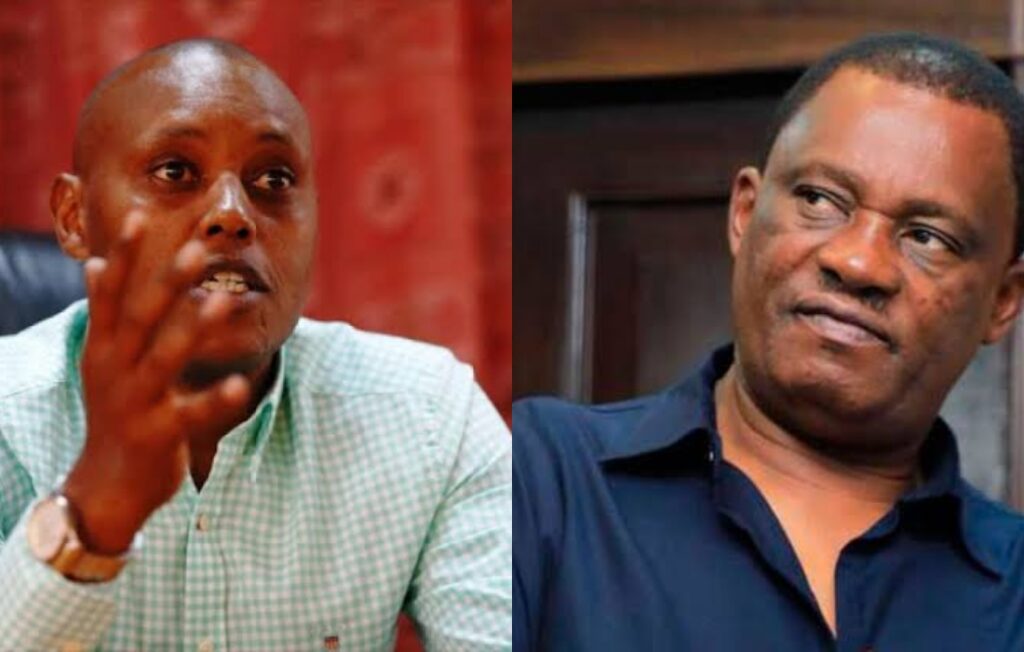 Justin Muturi, Nelson Koech