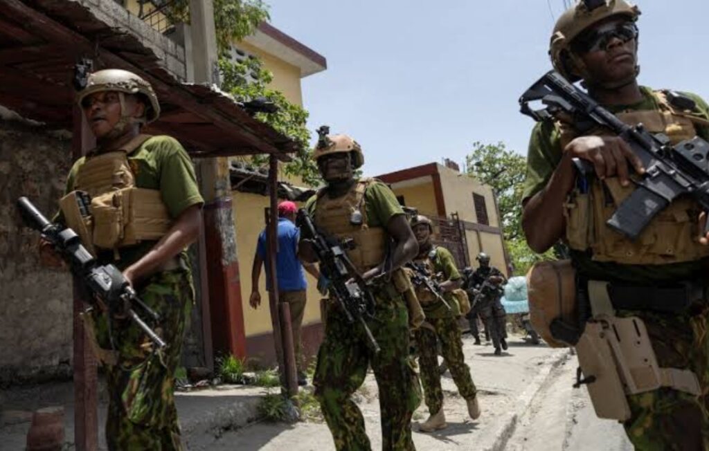 Has Trump stopped funding the multinational mission security in Haiti?